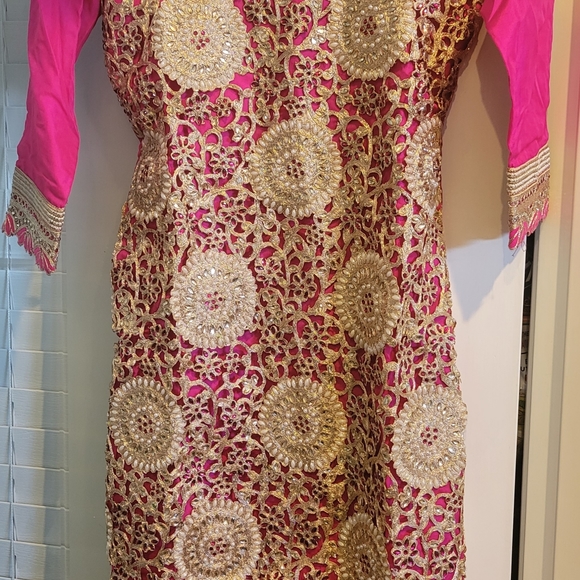 Indian Pajami 3 piece Suit - Picture 2 of 2